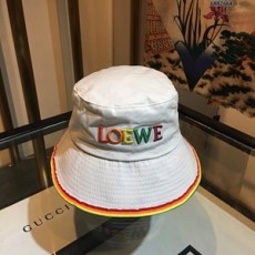 로에베 2019 SS 줄무늬 로고 남여공용 모자